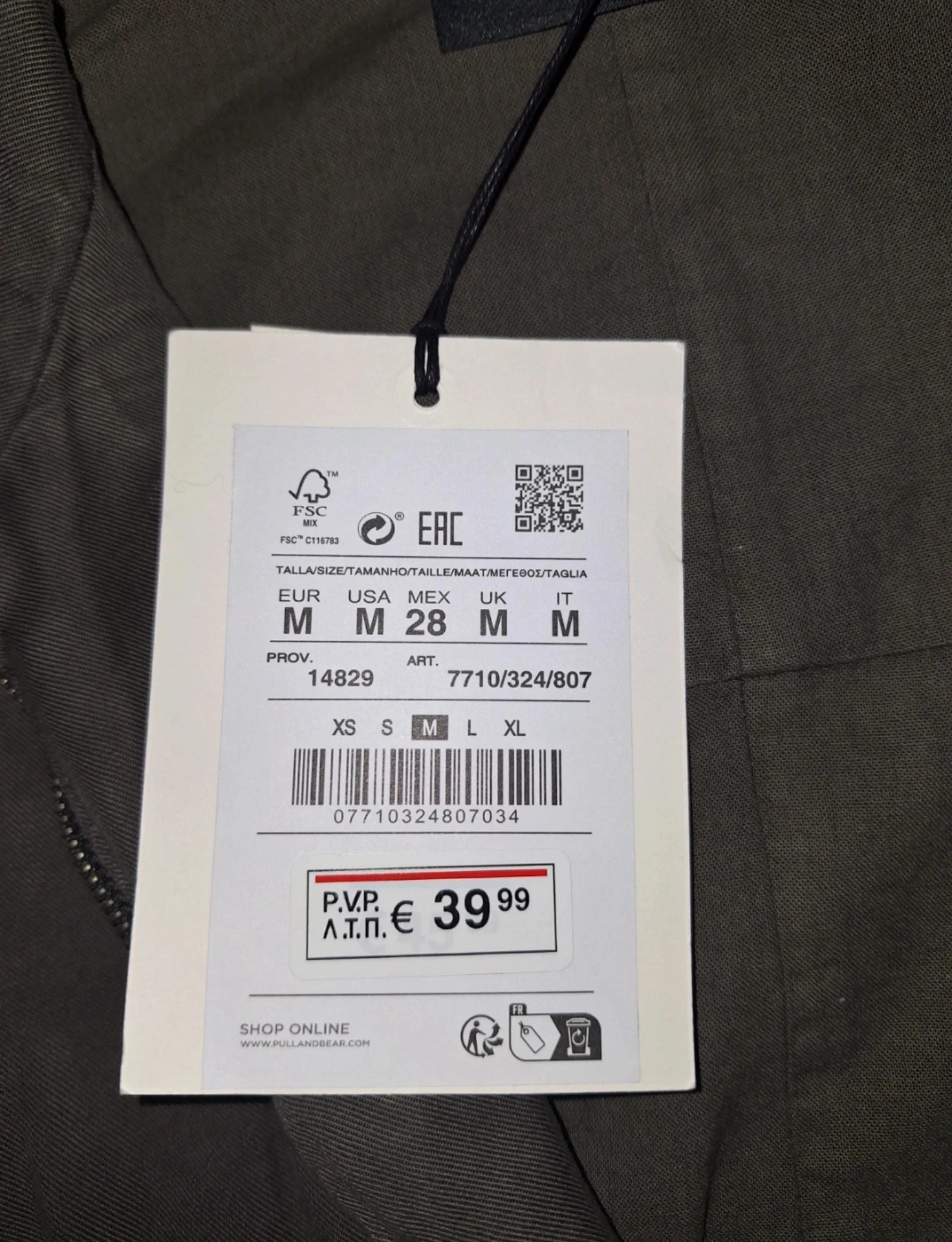 Casaco cinza escuro da Pull&Bear – photo 4